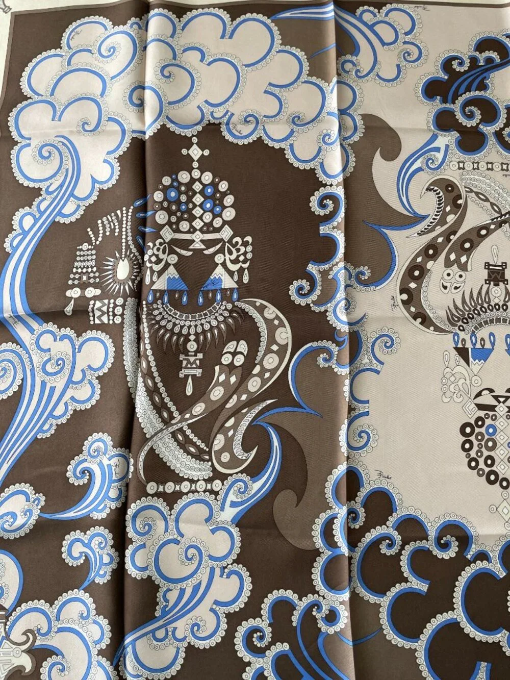 Emilio Pucci Vintage Silk Scarf
